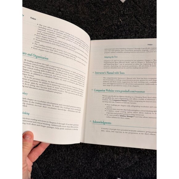 Effective Reading In A Changing World 3rd Edition By Rose Wassman & Lee Ann Rins - Picture 8 of 14
